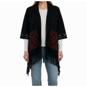 NEW M.RENA oversized open front cardigan in ink